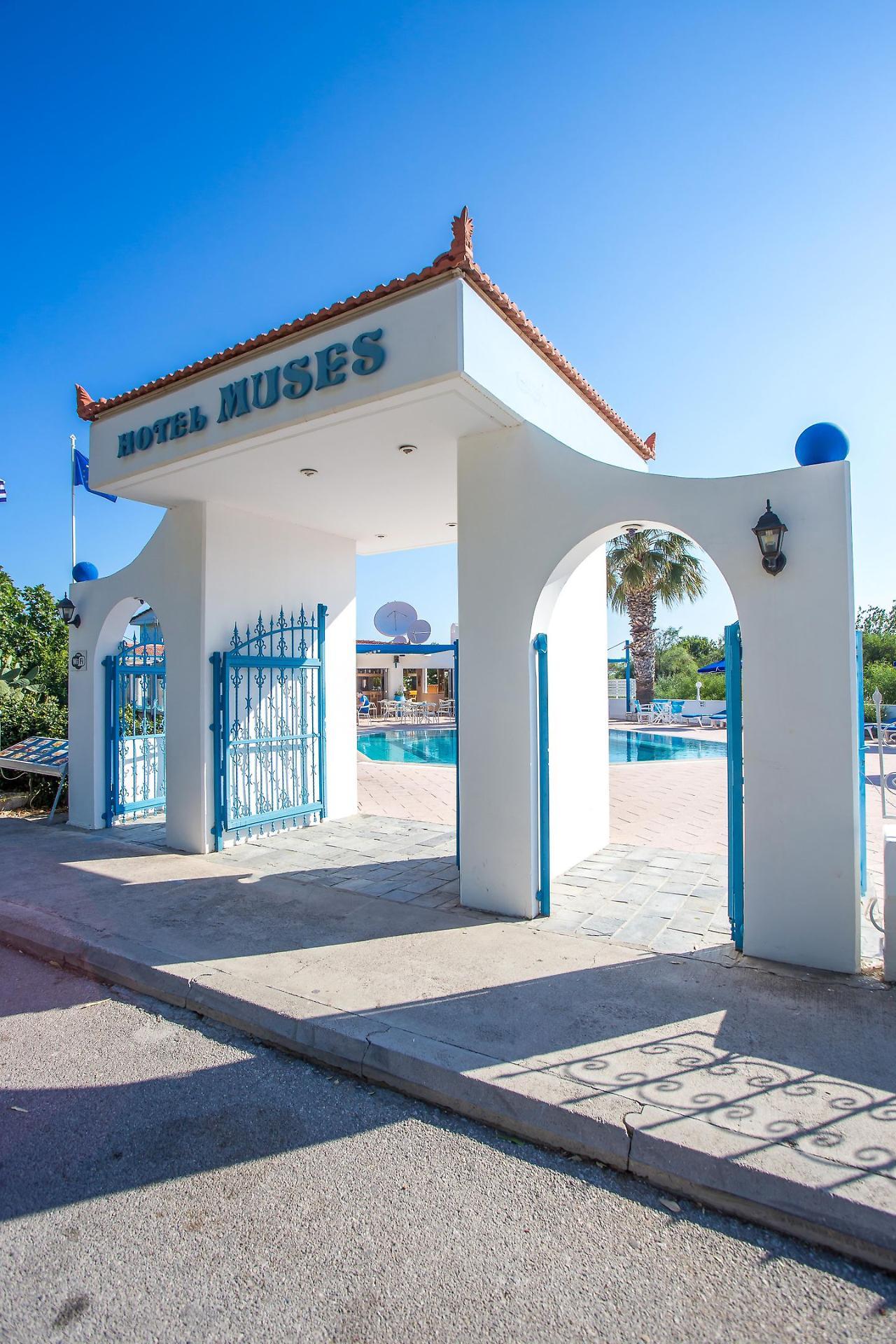 Muses Hotel Фалираки Экстерьер фото